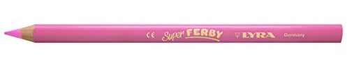 LYRA Super Ferby Kartonetui mit 12 Farbstiften, krapplackrosa