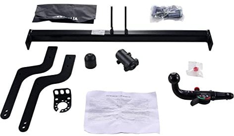 Westfalia Abnehmbare Anhängerkupplung für Dacia Sandero (inkl Stepway) (BJ 01/2013-01/2021), Dacia Logan Symbol Stufenheck (BJ 01/2013-12/2020)