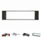 tomzz Audio 2403-009 Radioblende Set kompatibel mit Audi A3 8L Facelift A6 C5 4B Facelift Seat Toledo 1M2 Leon 1M1 mit Aktivsystemadapter ISO Phantom Antennenadapter DIN ISO Einbauschacht