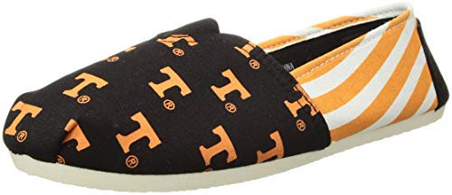 FOCO Tennessee Volunteers NCAA Damen-Schuhe, gestreift, Canvas, Größe XL