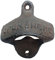 DEALBOX 2X New Retro Cast Iron Open HERE Wall Mounted Bottle Cap Opener Bar Kitchen Beer