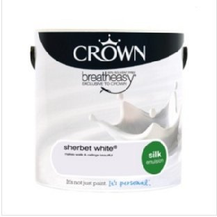 Crown Silk Emulsion 2.5L Sherbet White