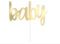 Baby Foil Cake Topper | Gold | 1 Pc.