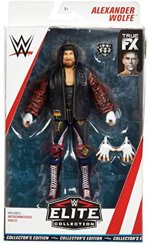 WWE Alexander Wolfe Elite Collector's Edition Limited Edition Exclusive Action Figure Wrestling