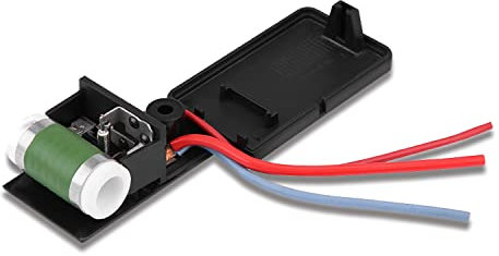 Resistencia del ventilador del motor del coche, resistencia del motor del ventilador de refrigeración del motor 17117541092R para R50 R52 R53 2003-08