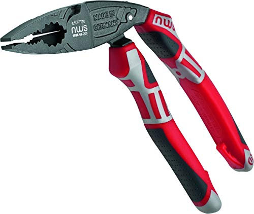 NWS 1096-69-200 Ergonomische Kombizange mit hoher Hebelwirkung ErgoCombi