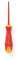 Fluke Insulated Slotted Screwdriver 3/32x3 in, 2.5 mm x 75 mm, 1,000 V