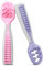 NumNum Cuillères Bébé Apprentissage | 2 pre Cuillères en Silicone (étape 1 + étape 2) | #1 Recommandé par les Experts de Sevrage| Idéal BLW (Rose/Lilas)