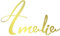 tjapalo® pk270 Wandtattoo Mädchen Name kinderzimmer türschild Mädchen Wandtattoo Name Mädchenzimmer, Farbe: Gold