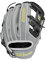 WILSON Herren A2000 Handschuh, Grau/Schwarz/Gelb, 11.5