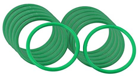 20 Pcs Grüne O-ringe 20mm x 2mm | Fluorkautschuk - FKM/FPM Dichtungsringe Dichtung Gummidichtung Oring 20x2 HÄRTE 75 ShA| Dichtungen Gummiringe Set | O-ringe Sortiment | Dichtungssatz Sanitär