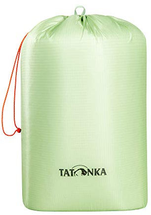 Packbeutel Tatonka SQZY Stuff Bag 10l - Ultraleichter Stausack mit Schnürzug - ideal zum Sortieren des Reisegepäcks - 10 Liter - PFC-frei (hell-grün)
