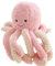 Yxian Jouet de Poulpe en Peluche Mignon Oreiller de Vache en Peluche Cadeaux de Jouet pour Les Enfants (Rose, 40cm)