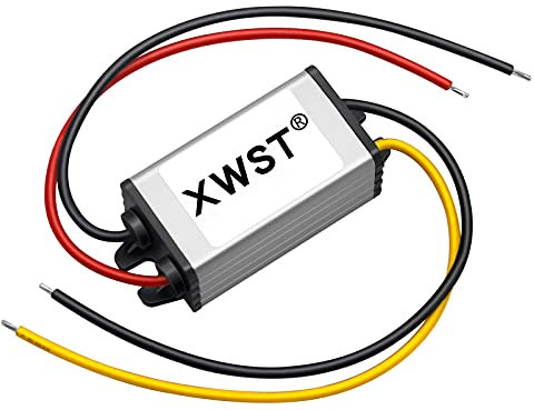 XWST Netzteil Konverter DC DC 12V 24V Step Down Buck 5V Spannungswandler 5A 25W Auto Netzteil Konverter Transformator Adapter DC 8-40V Wide Input