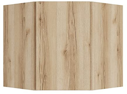 idealShopping GmbH Küchen Eckhängeschrank Kaya OED606-0+ in Wildeiche Nachbildung 60 cm breit