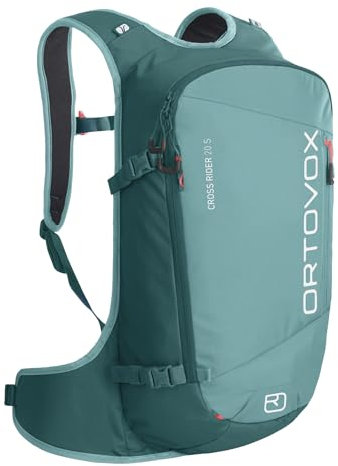 ORTOVOX Unisex Cross Rider Rucksack, Grün (Pacific Green), 20 litros