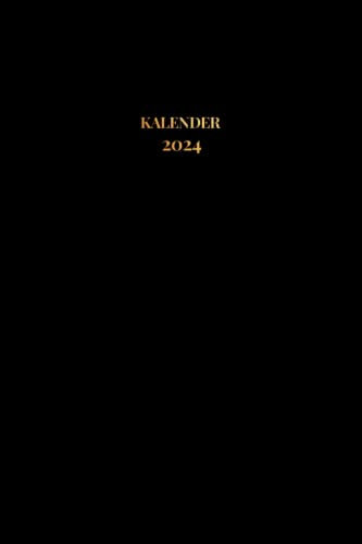 kalender 2024: 2024 Monatlicher und Wochenplaner | 12-Monats-Kalender, Zeitplan-Organizer von Januar bis Dezember - Nur ein Jahr | Monatlicher Planer für 2024