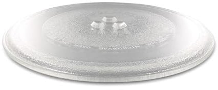 DEKAROX Mikrowellenteller Drehscheibe 255mmØ mit 3 Füßen universell einsetzbar für Mikrowelle