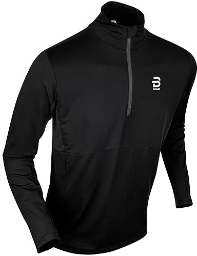 B DÆHLIE Daehlie Herren Run Longsleeve, Black, M