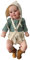 24 Zoll 60 cm Puppe Maddie Riesige Größe Baby Reborn Kleinkind Beliebte Mädchenpuppe Weicher Plüschtierkörper (Blaue Augen) (Blaue Augen)