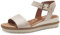 Tamaris Damen Klassische Ballerinas, Frauen Flats,Comfort Lining,TOUCHit-Fußbett,Slip-ons,klassisch elegant,Ballerinen,Ivory,38 EU