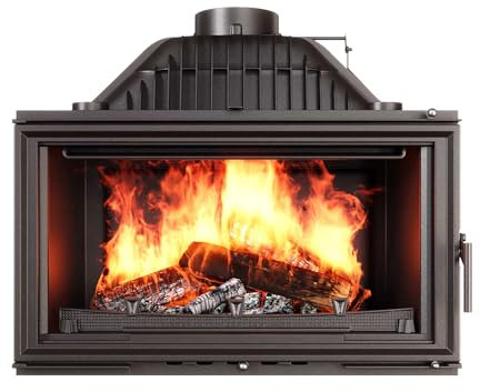 Insert de cheminée à bois en fonte - W15 (16,3 kW) ECO