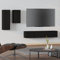 Générique Ensemble de Meubles TV 4 pcs Noir Bois d'ingénierie,Meubles TV-3114623