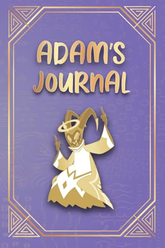 ADAM'S JOURNAL - A BOOK TO RECORD YOUR DAILY THOUGHTS HOTEL STYLE: 100 LINES PAGES , DEMON THEMED COVER