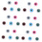CORHAD DIY Doll Accessories 50pcs Acrylic Doll Eyes Halloween Eyeballs Bright Comfortable Touch