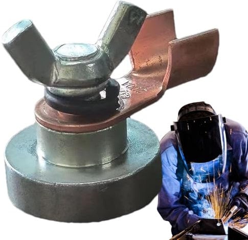 Walopola Magnetic Welding Ground Clamp | Strong Magnetic Welding Support Clamp | Strong Gripping Quick Release Magnetic Mount, Welding Support Clamp Tools for Welding