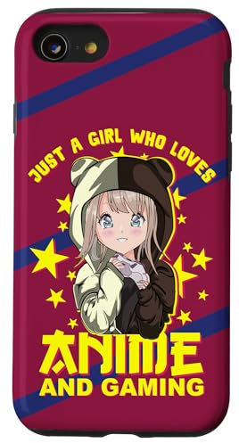 Hülle für iPhone SE (2020) / 7 / 8 Kawaii Japanisches Anime-Mädchen - Anime- und Gaming-Girl