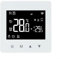 VRTYVEYBB Termostato WiFi per caldaia a gas, controllo remoto tramite app, programmabile settimanale, compatibile con voce, funzionamento a batteria, retroilluminazione regolabile, funzione antigelo