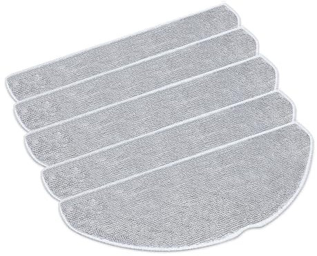Tapo RVA301, Vacuum Washable Mop Cloth, Robot Vacuum Washable Mop Cloth (5 Pcs), Compatible with Tapo RV30 Max Plus, Tapo RV30 Max, Tapo RV20 Max Plus, Tapo RV20 Max, Grey