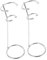 PAMINGONO 2 Piezas De Soporte Para Espumador De Leche, Soporte Para Batidor De De Acero Inoxidable, Soporte Para Batidor, Soporte Para Batidor De De Metal, Soporte Para, Soporte De Mano,
