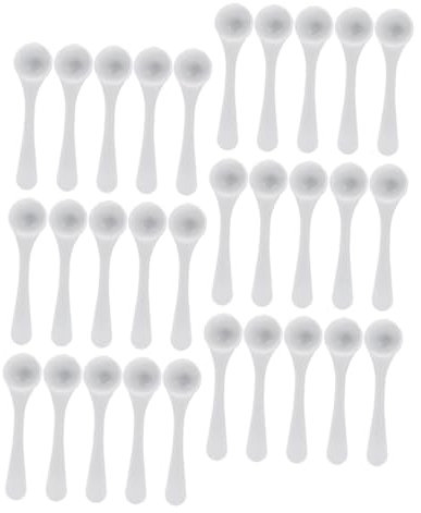 TOPPERFUN 100pièces Mini Cuillères Doseuses Plastique Pour Épices Sel Et Café Outils De Cuisine Pour Cuisine Pâtisserie