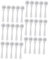 TOPPERFUN 100pièces Mini Cuillères Doseuses Plastique Pour Épices Sel Et Café Outils De Cuisine Pour Cuisine Pâtisserie