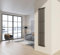 Radiatore design 200x42 cm (10 tubi) in acciaio grigio opaco a tubi tondi interasse verticale H200 PISA