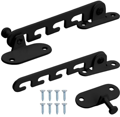 Anseom 2Pcs Entrebâilleur de Fenêtre à Battant, Entrebailleur Fenetre Limiteur Ouverture Fenetre avec Vis, Reglable Entrebailleur Fenetre Sans Perçage Convient pour Régler l'angle des Fenêtre (10.5cm)