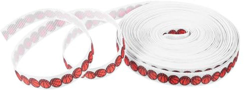 CTIRCHIU 1 Rotolo Decorativo Sportivo Tema Basket per Diy per Regali e Creativi Accessorio Decorazione Primaverile Ed