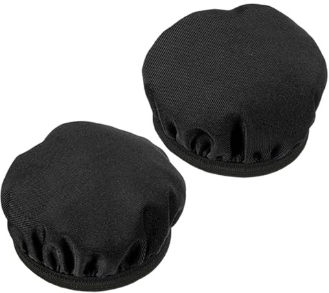 Coussins de coussin d'oreille de casque - Protecteurs d'oreille en tissu extensible lavables, couvercles d'oreille en casque respirant | Accessoires de casque confortables antidérapants, manches de ca