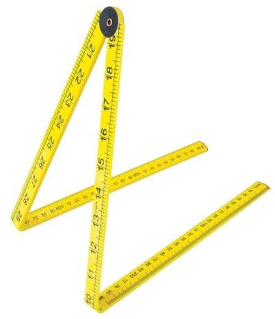 Silverline 733241 Faltbares Lineal 1000 mm