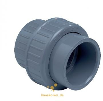 Raccord PVC 40 mm avec 2 manchons adhésifs