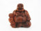 Ciffre Großer Happy Buddha Holz geschnitzt Sitzend Bali Massiv 20cm Fair Trade