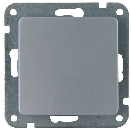 UNITEC Kreuzschalter, Le Mans, Serie 603, Silber