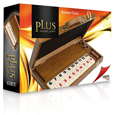 Cayro Plus Wooden Rummy Case