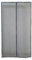 Euronovità EN-26897 Tenda Zanzariera Grigia Chiusura Automatica con Magneti Misura Standard 120 x 230 cm