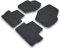 Genuine Volvo 2011-2015.5 S60 BLACK All Season Rubber Floor Mats NEW OEM #39828878 by Volvo