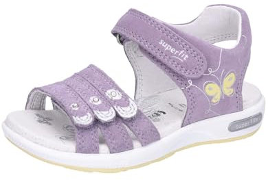 superfit Emily, Sandali Bambine e ragazze, Lilla Giallo 8500, 27 EU