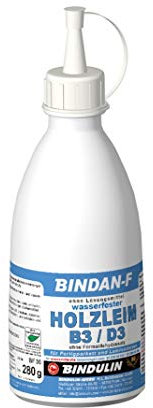 Bindan-F Holzleim D3 280 g Flasche inkl. 1 Leimspachtel