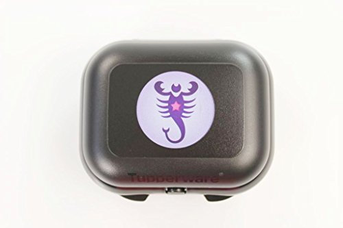 TUPPERWARE Mini Boîte à bêtise noir Scorpion du zodiaque